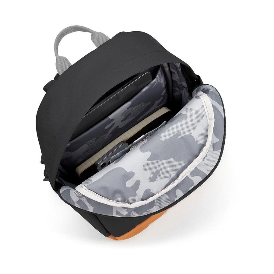 Pacsafe GO 15L Anti-Theft Recycled Backpack Jet Black Jet Black