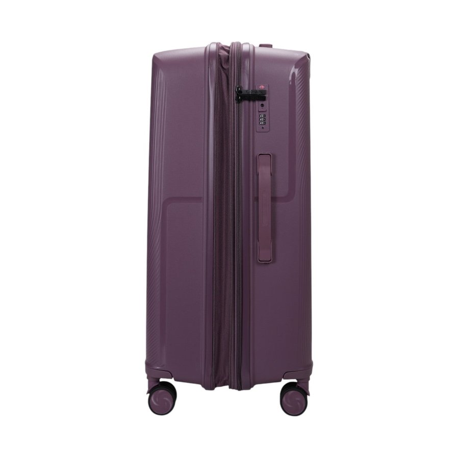 Caselite Aero 56cm & 75cm Hardside Luggage Set Purple Purple