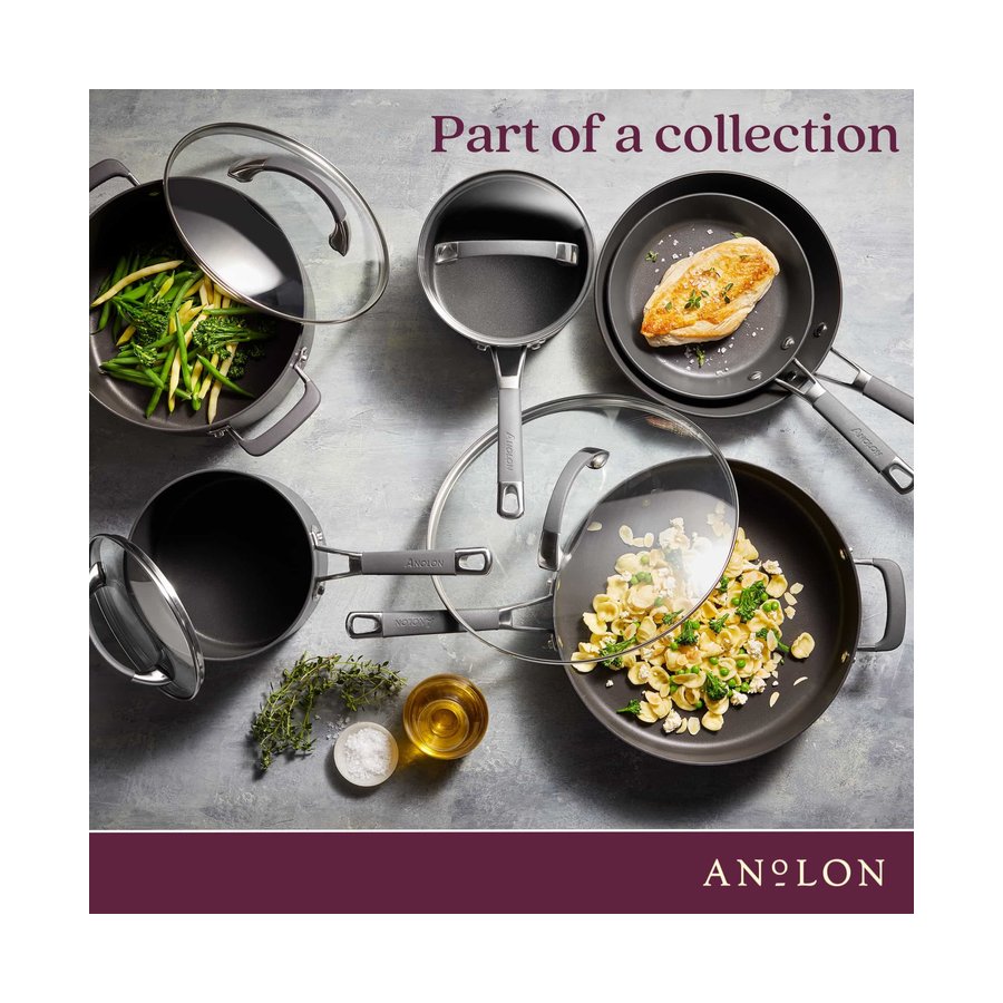 Anolon Endurance+ 3 Piece Cookware Set Black Black