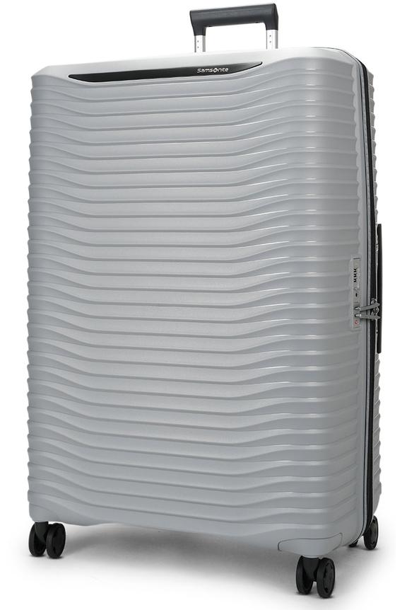 Samsonite Upscape 81cm Hardside Checked Suitcase Platinum