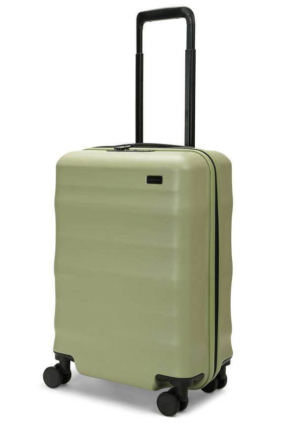 Explorer Luna-Air 55cm Hardside USB Carry-On Suitcase Sage