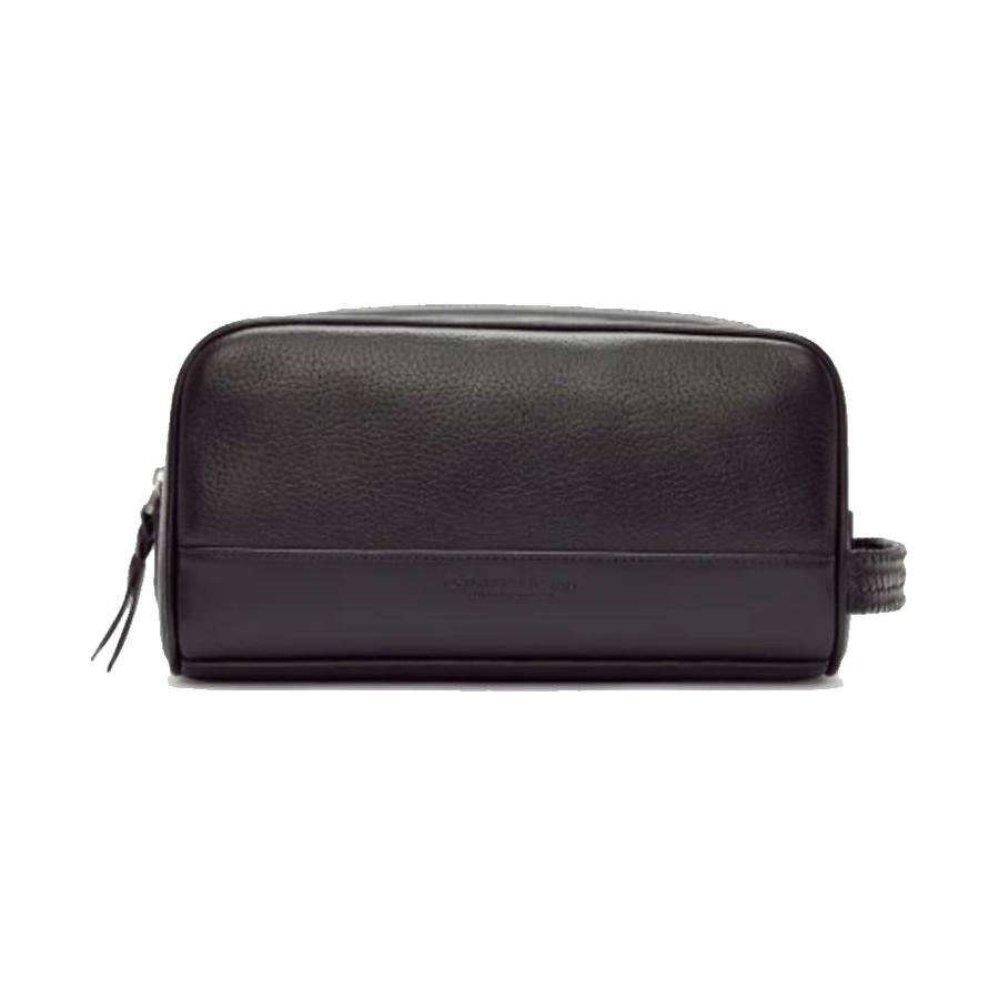 RM Williams City Wash Bag Black Black