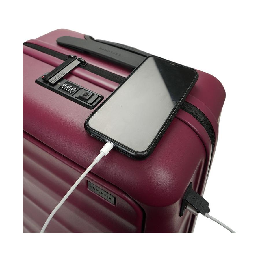 Luna-Air Front Access Carry-On Merlot