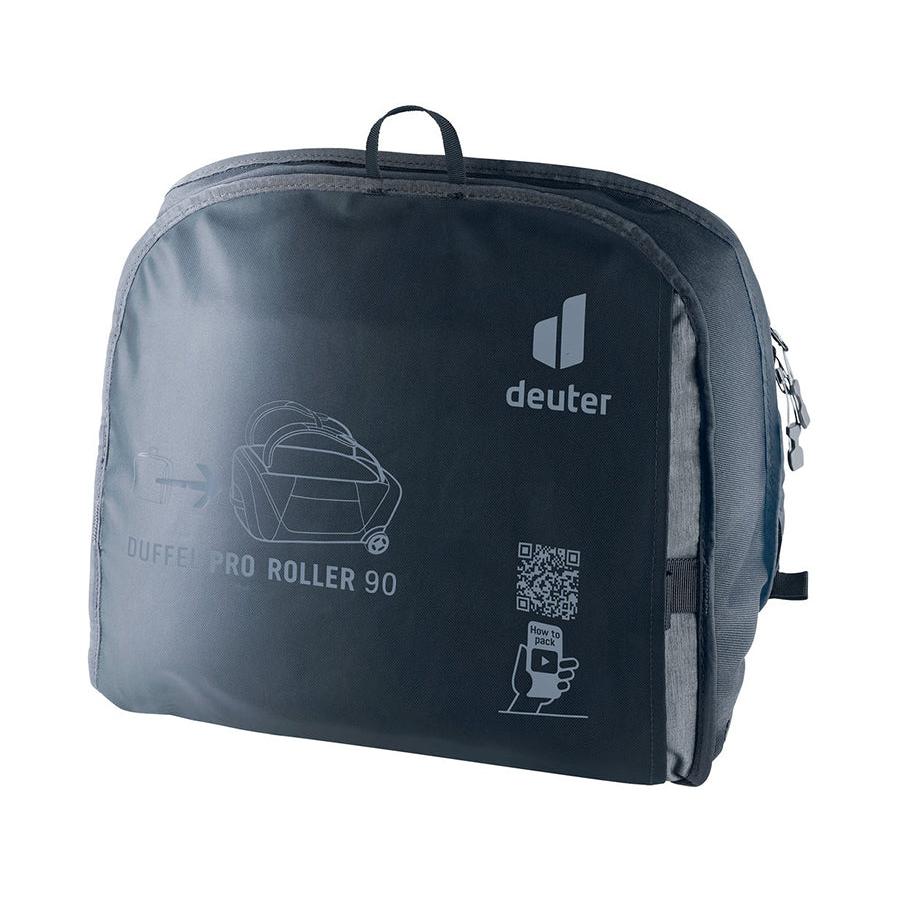 Deuter Duffle Pro Roller 90 Black Black