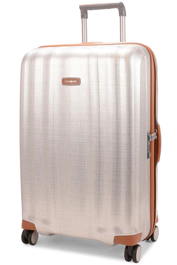 Samsonite Lite-Cube DLX 76cm CURV Spinner Suitcase Aluminium