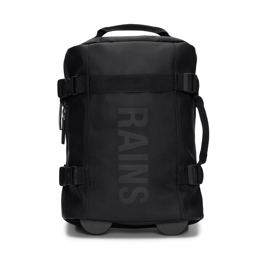 Rains Texel Carry-On Mini Travel Bag Black Black
