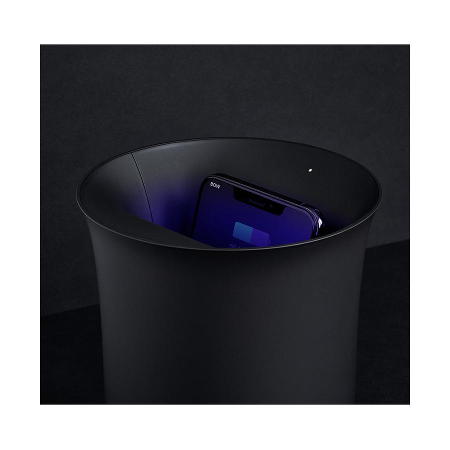 Lexon Oblio Wireless Charging Station Matte Black Matte Black