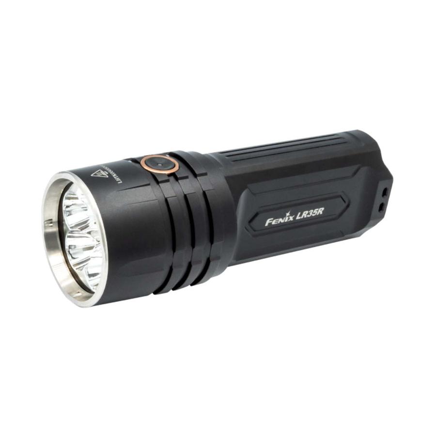 Fenix LR35R  Rechargable Torch Black Black
