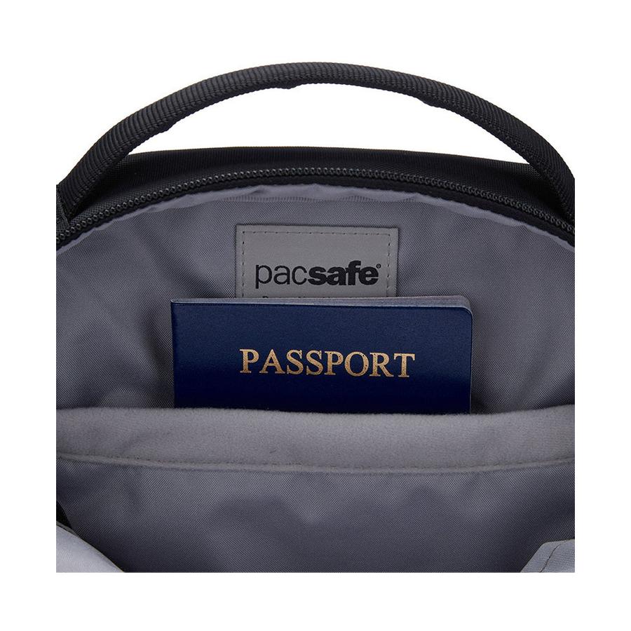 Pacsafe V Anti-Theft Tour Crossbody Jet Black Jet Black