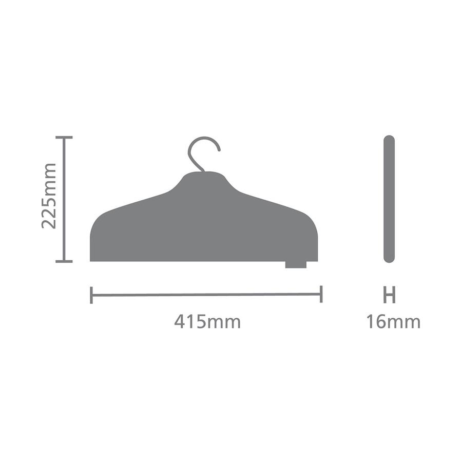 Brabantia Steam Clothes Hanger Grey Grey