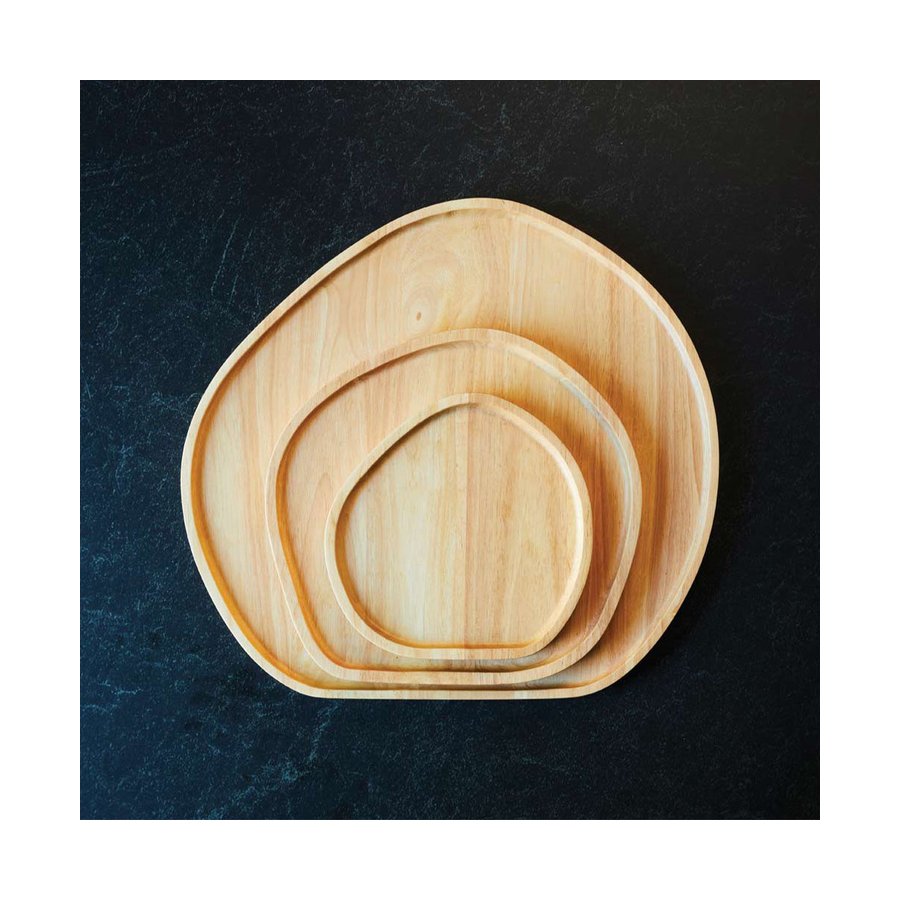 Stanley Rogers Medium Serving Platter Round Wood Wood