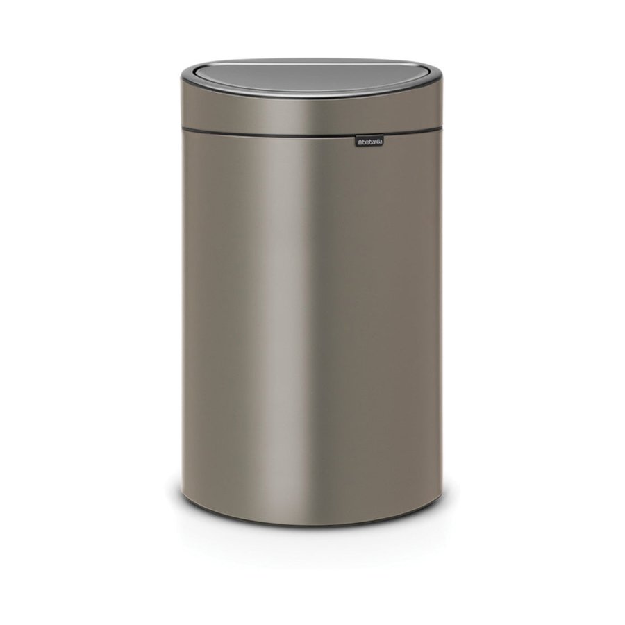 Brabantia Touch Bin (40L) Platinum Platinum