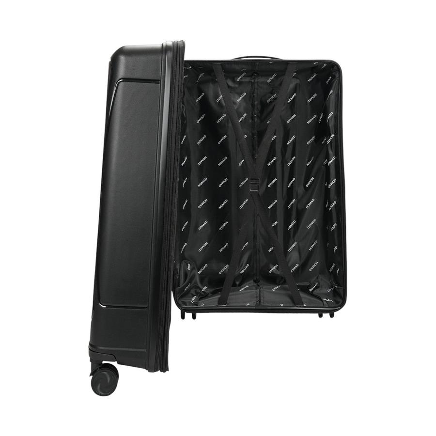 Nomad Quest 56cm & 75cm Hardside Luggage Set Black Black