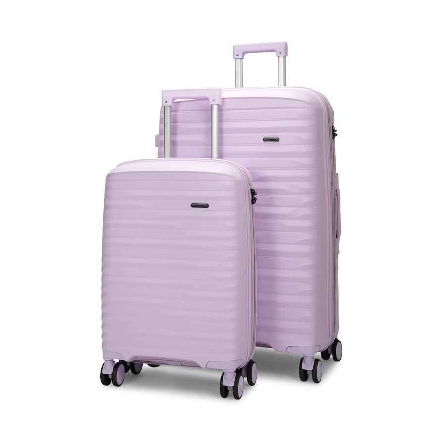 Nomad Discover 56cm & 75cm Hardside Luggage Set Light Purple Light Purple