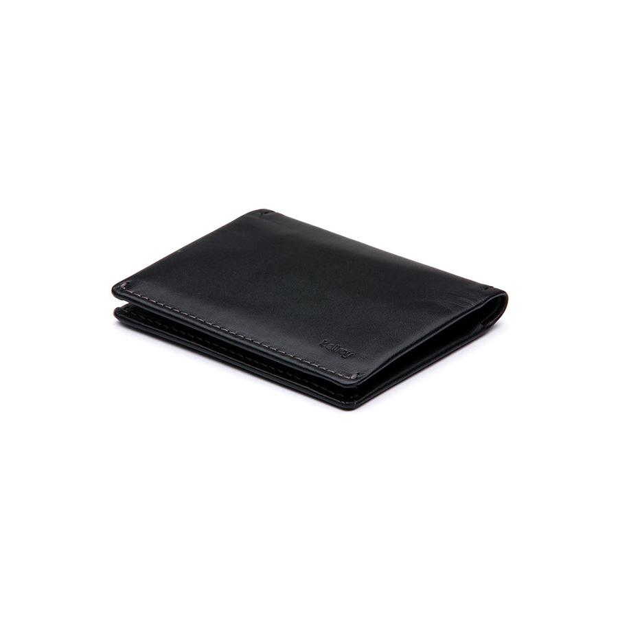 Bellroy Slim Sleeve Leather Wallet Black Black