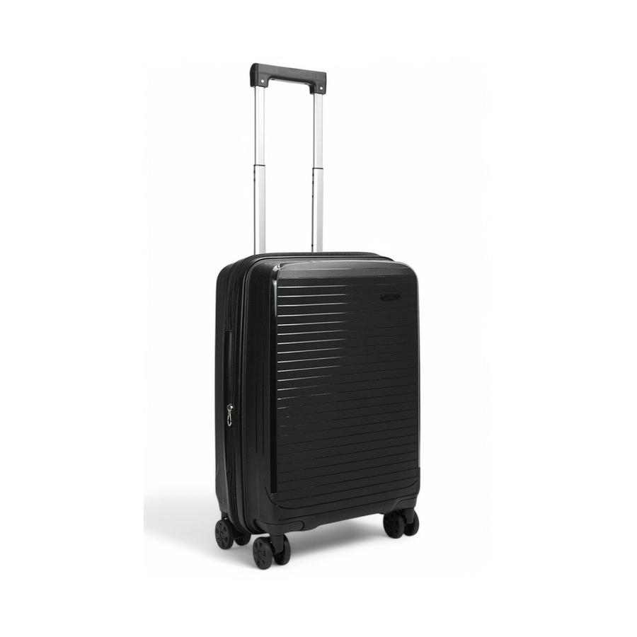 Nomad Venture 56cm Hardside Carry-On Suitcase Black Black