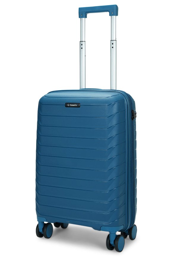 Caselite Expedition 56cm Hardside Carry-On Suitcase Lake Blue