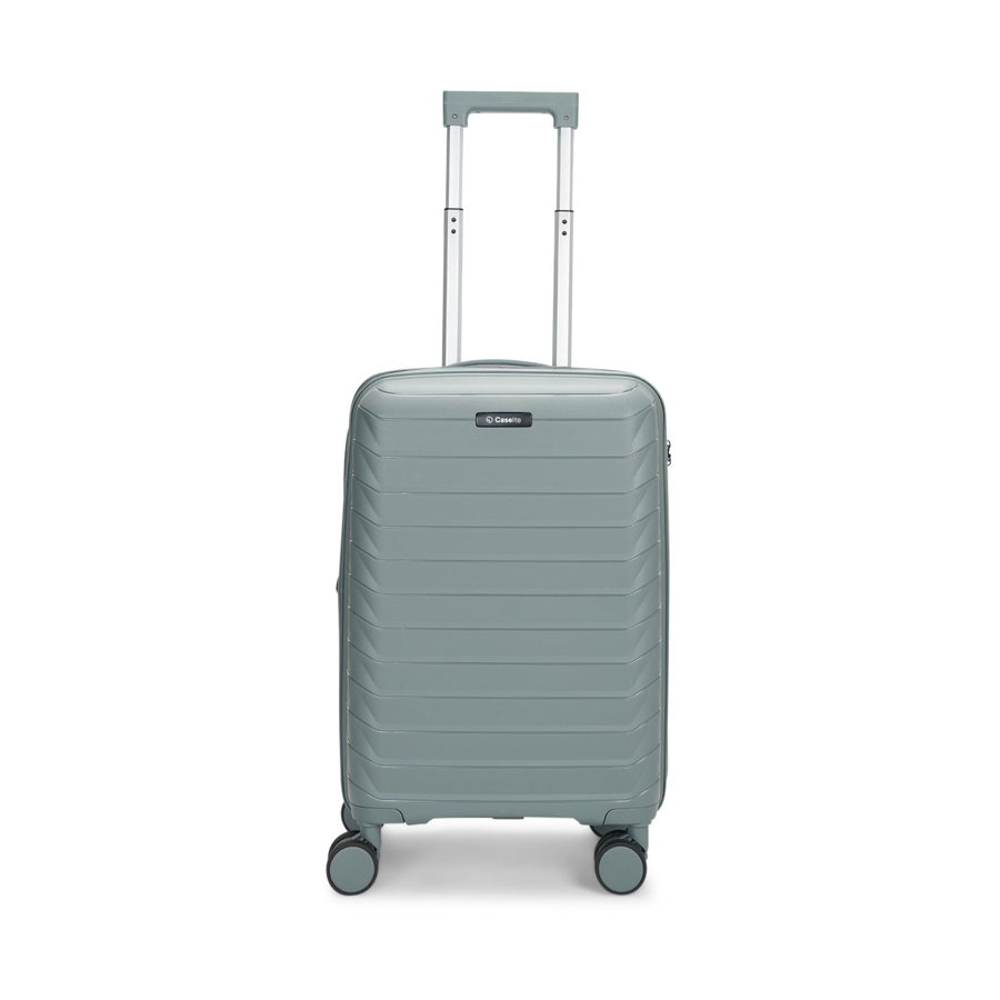 Caselite Expedition 56cm Hardside Carry-On Suitcase Grey Green Grey Green