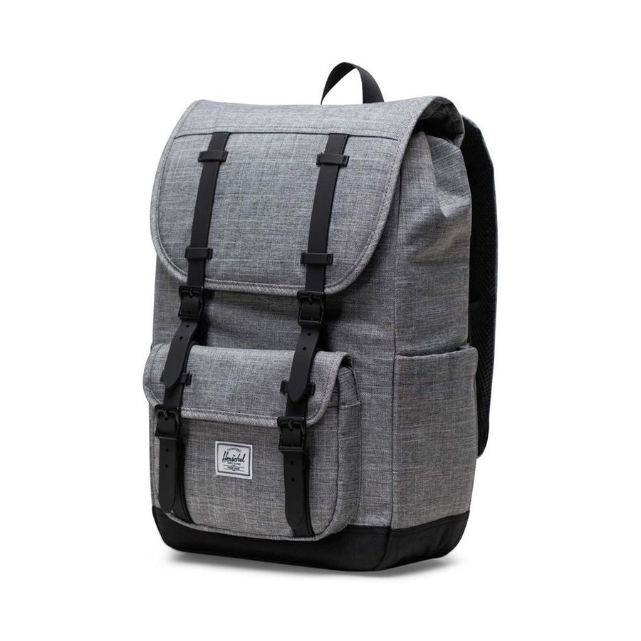 Herschel Little America Backpack - Mid-Volume Raven Crosshatch Raven Crosshatch