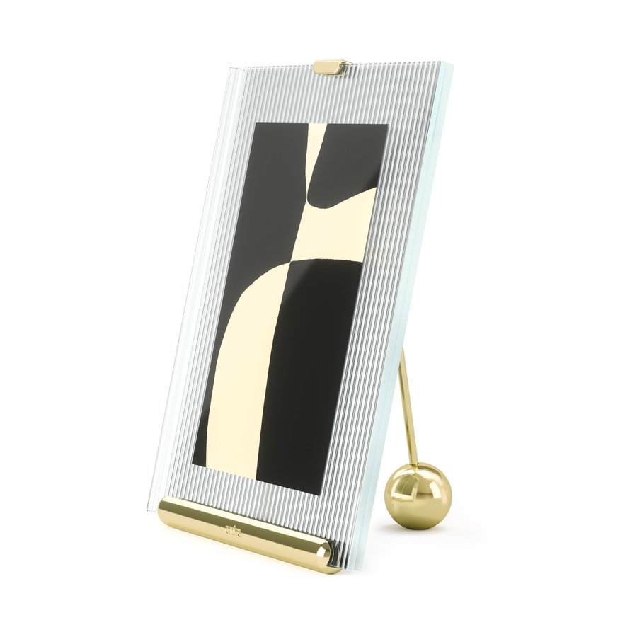 Umbra Flute 10 x 15cm Picture Frame Brass Brass