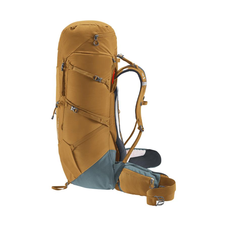 Deuter Aircontact Core 50+10 Trekking Backpack Almond-Teal Almond-Teal