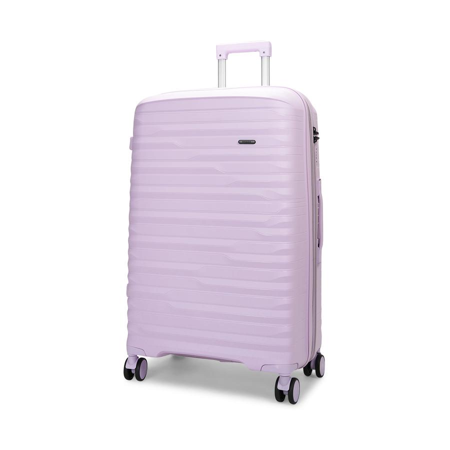Nomad Discover 75cm Hardside Checked Suitcase Light Purple Light Purple
