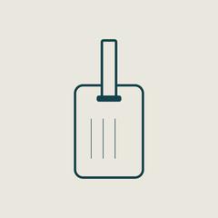 Leather Luggage Tag