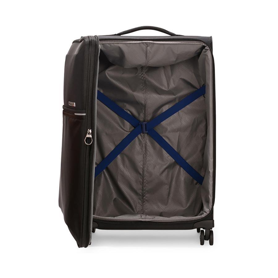 Samsonite 73H 71cm Softside Checked Suitcase Black Black