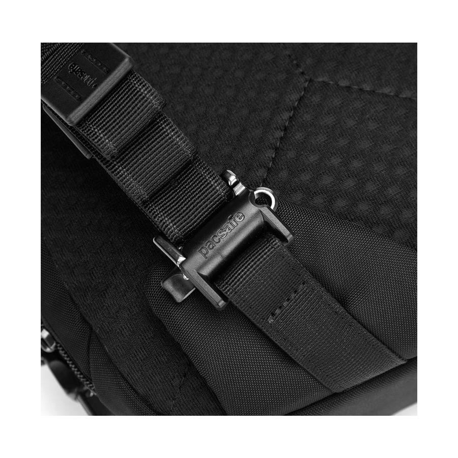 Pacsafe V Tech Anti-Theft Sling Pack Jet Black Jet Black