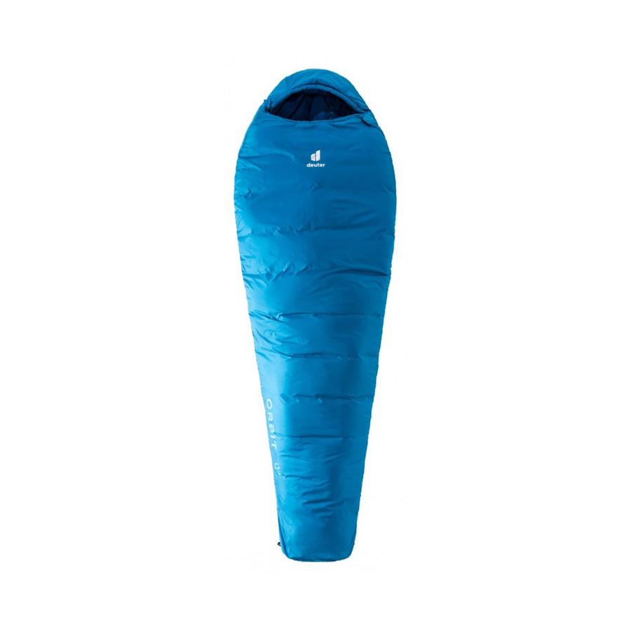 Deuter Orbit 0° Synthetic Fibre Sleeping Bag Bay Steel Left Zip