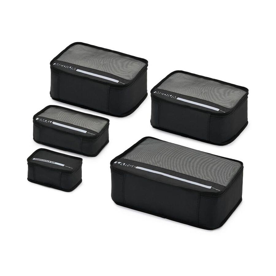 Samsonite Travel Essentials Packing Cubes (Set of 5) Black Black