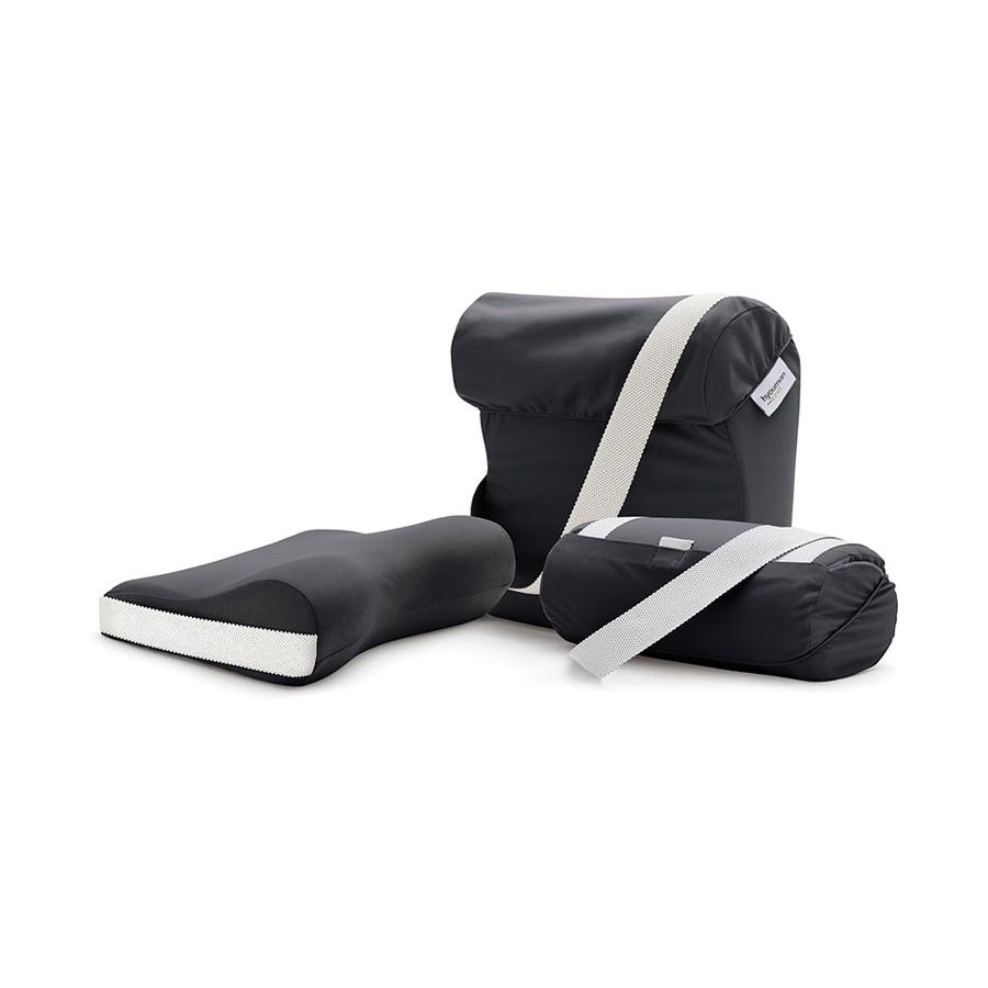 Hyoumankind Go Pillow + Travel Bag Black Black