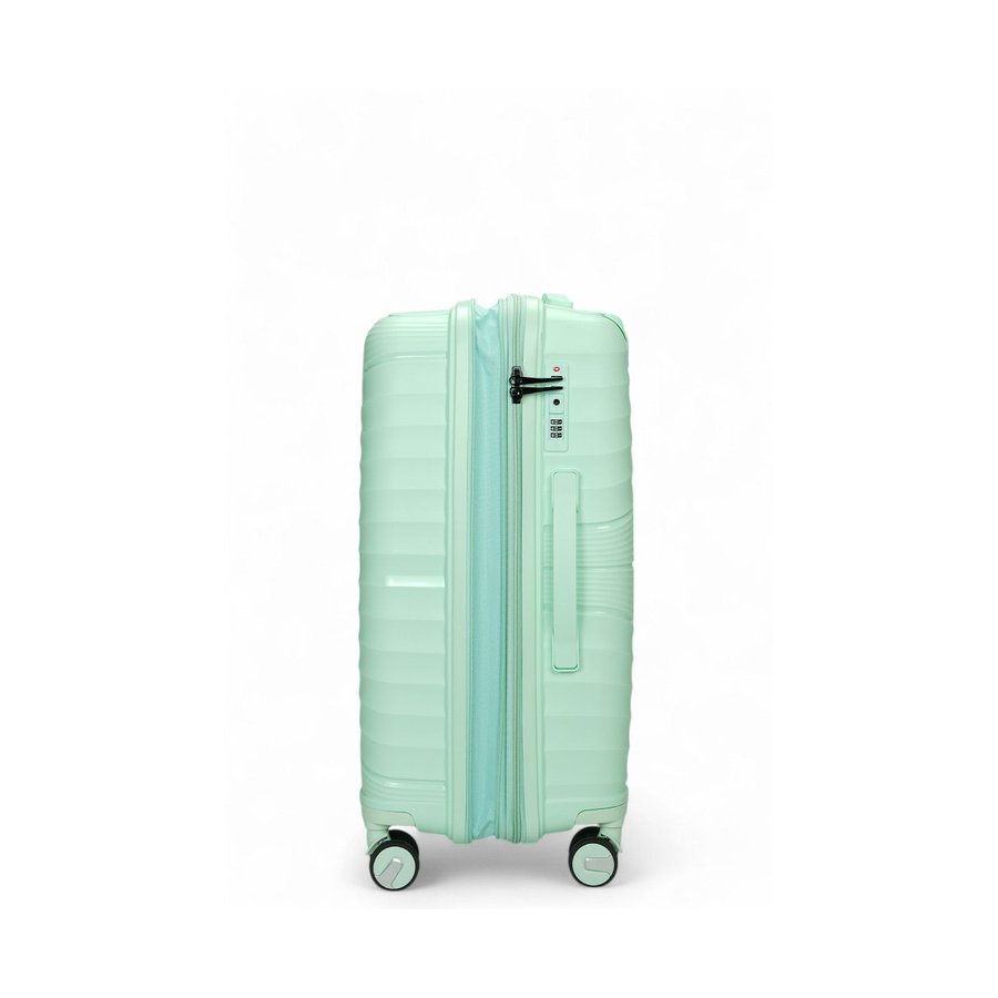 Nomad Aspire 65cm Hardside Checked Suitcase Mint Mint