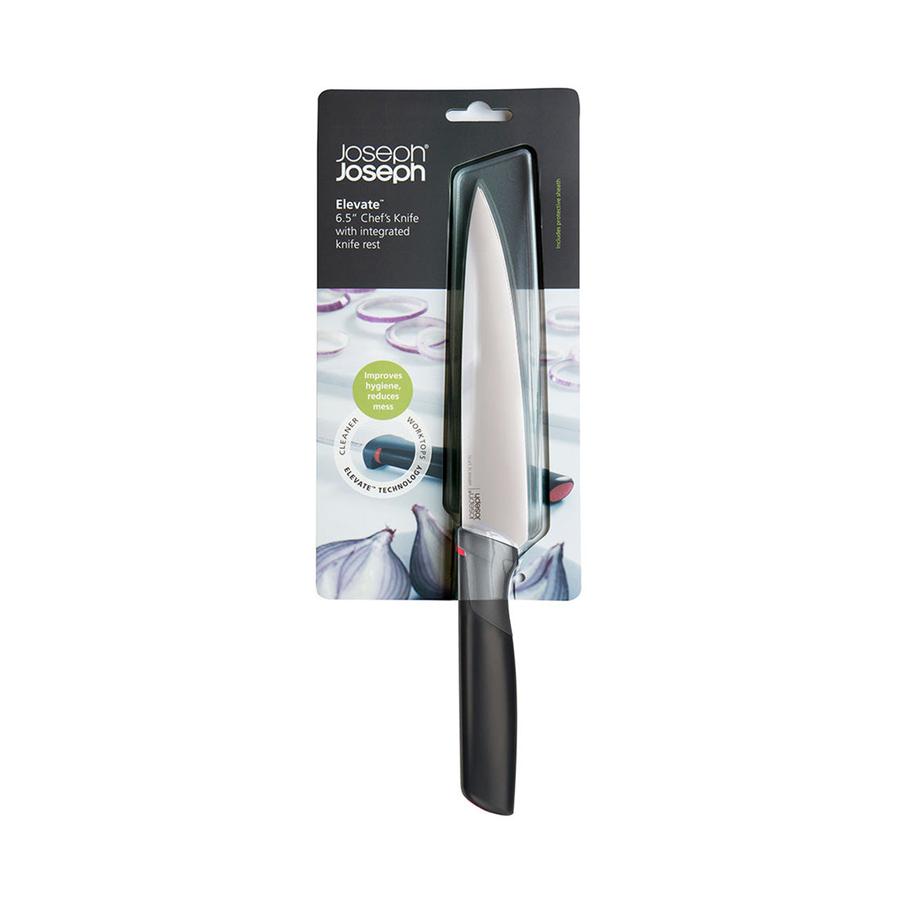 Joseph Joseph Elevate 16.5cm Chef's Knife Black Black