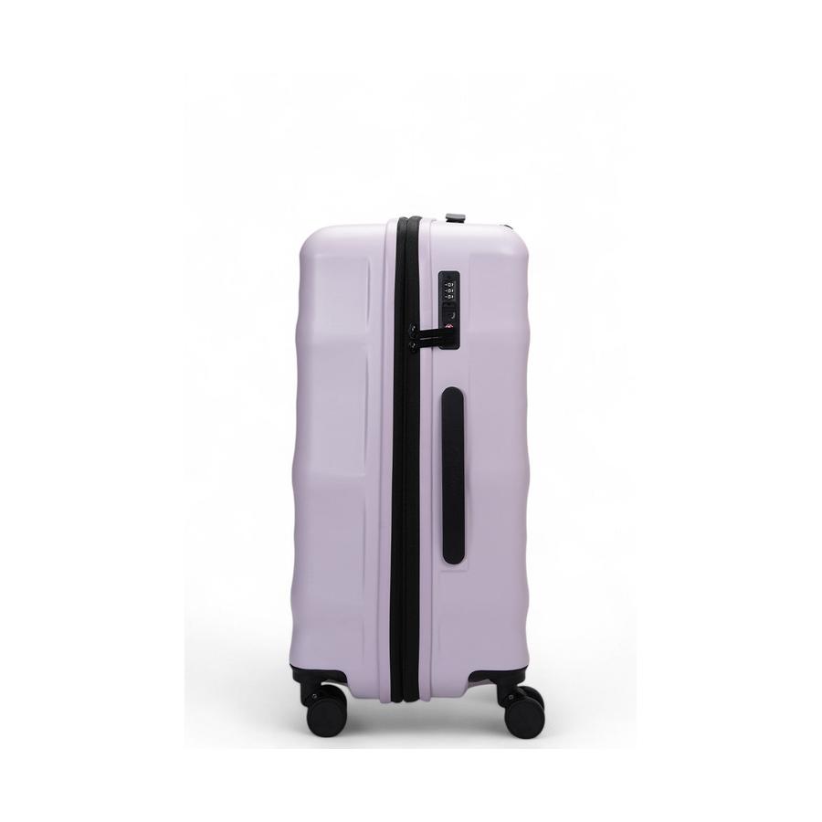 Luna-Air Medium Checked Suitcase Lilac
