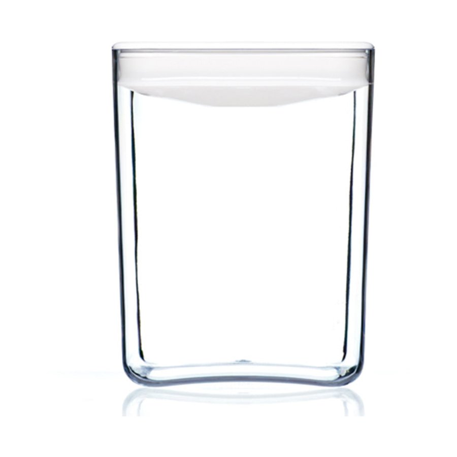 ClickClack Pantry Cube 2.8L Storage Container Set of 4 White White
