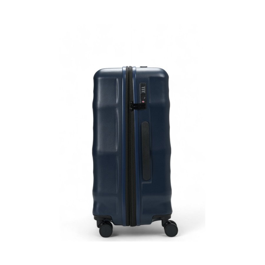 Explorer Luna-Air 63cm Hardside Checked Suitcase Navy Navy