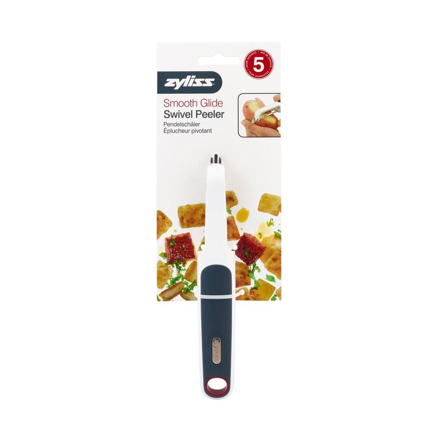 Zyliss Smooth Glide Swivel Peeler White/Grey White/Grey