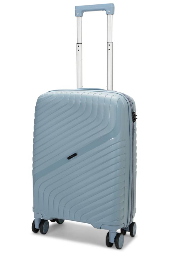 Nomad Journey 56cm Hardside Carry-On Suitcase Steel Blue