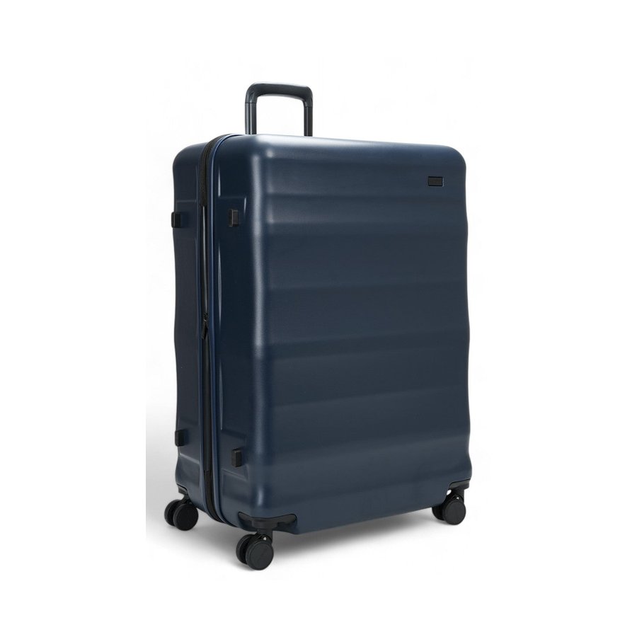 Explorer Luna-Air 74cm Hardside Checked Suitcase Navy Navy