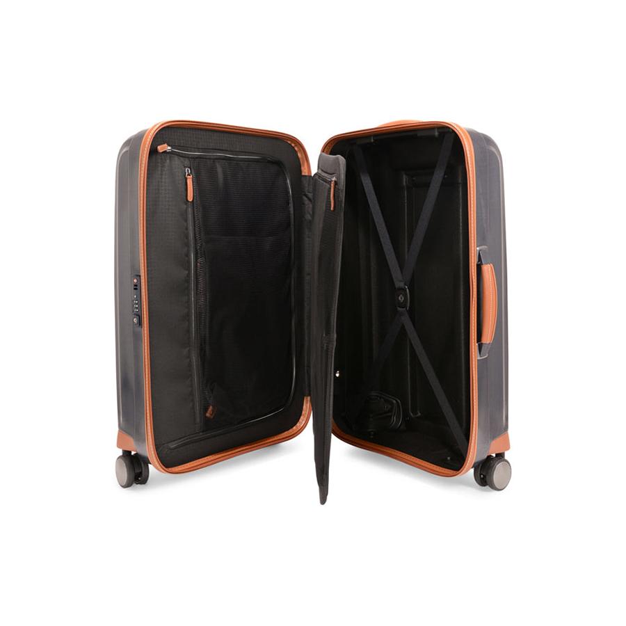 Samsonite Lite-Cube DLX 68cm CURV Spinner Suitcase Midnight Blue Midnight Blue