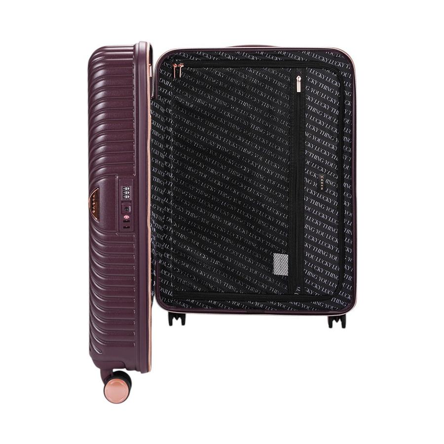 Saben Going Places 66cm Hardside Suitcase Merlot Merlot