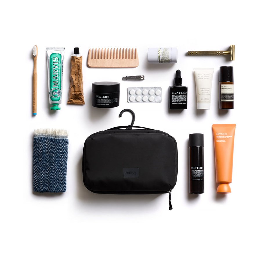 Bellroy Hanging Toiletry Kit Black Black
