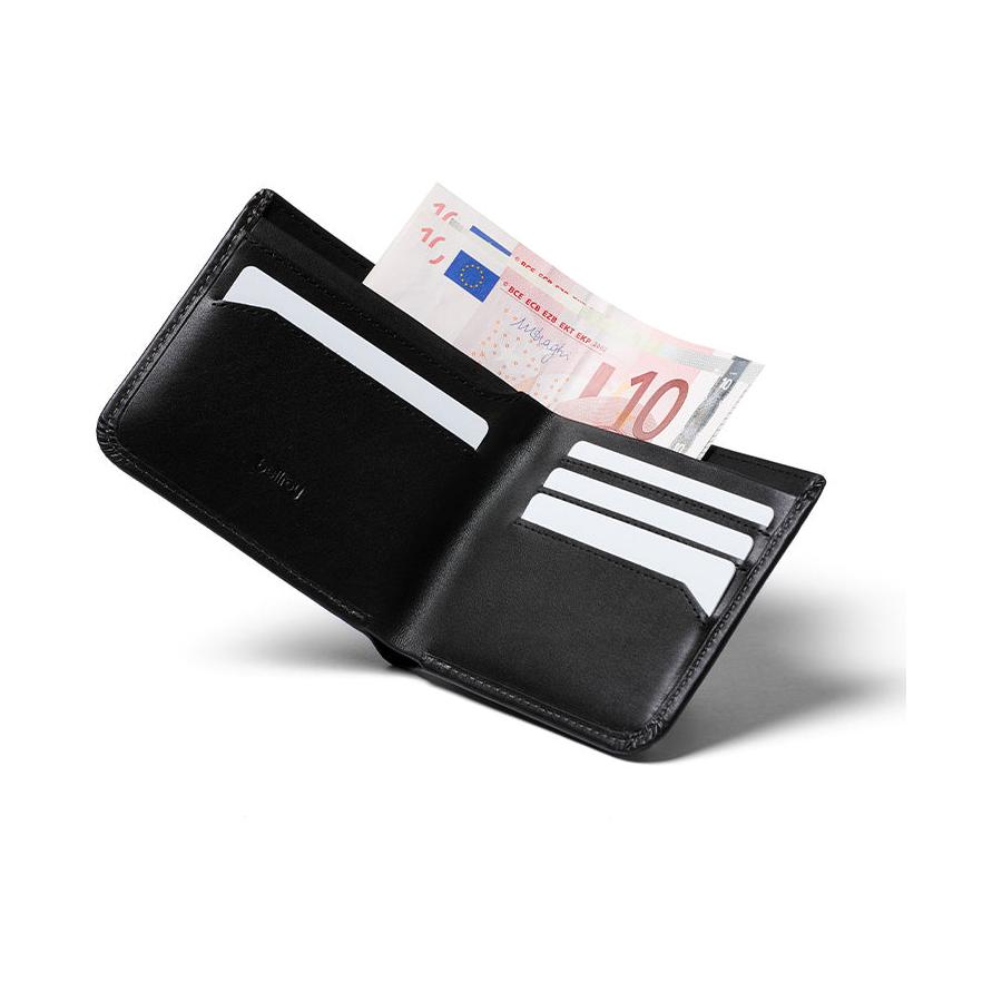 Bellroy RFID Hide & Seek HI Leather Wallet Black Black