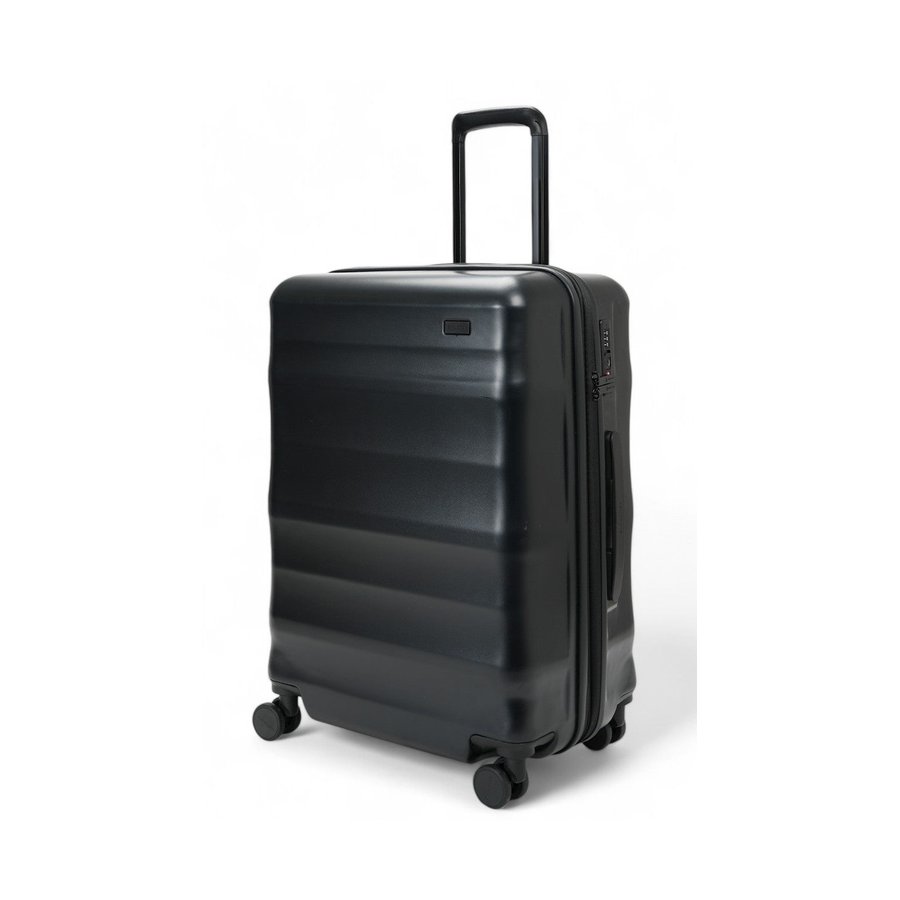 Explorer Luna-Air 55cm Front Access & 63cm Hardside Luggage Set Black Black