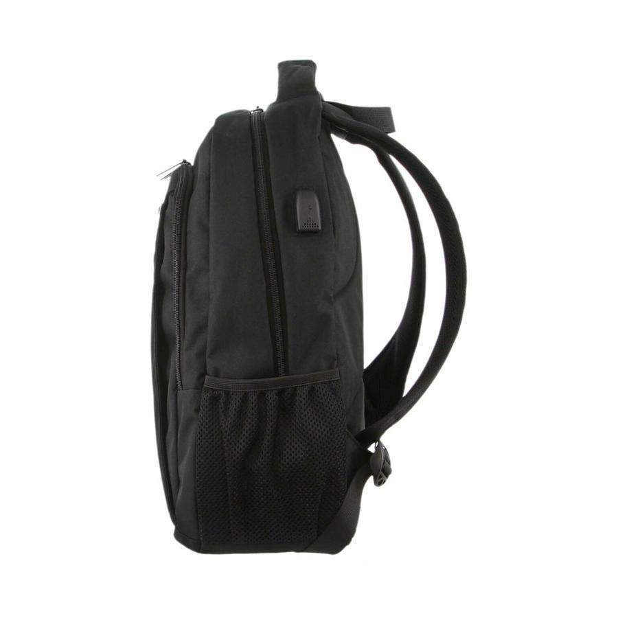 Pierre Cardin Ezra 15" Laptop Backpack Black Black