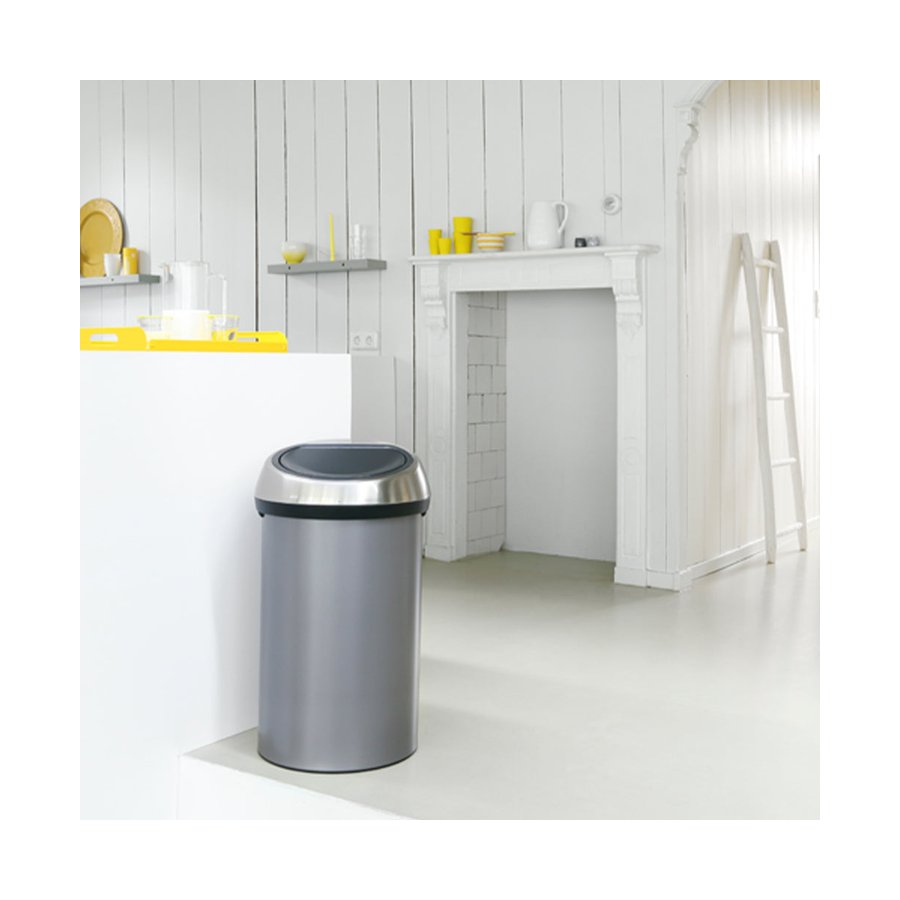 Brabantia Touch Bin (60L) Platinum Platinum