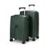 Caselite Aero 56cm & 65cm Hardside Luggage Set Forest Green