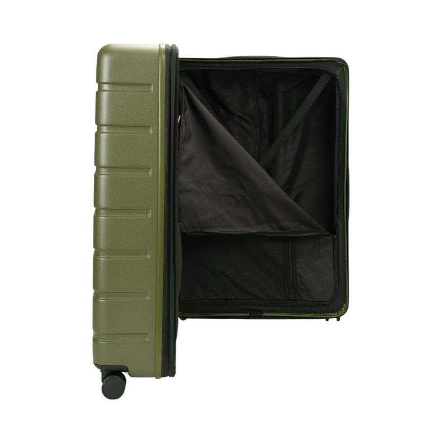 Explorer Arlo Pro 52cm Front Access & 75cm Hardside Luggage Set Evergreen Evergreen