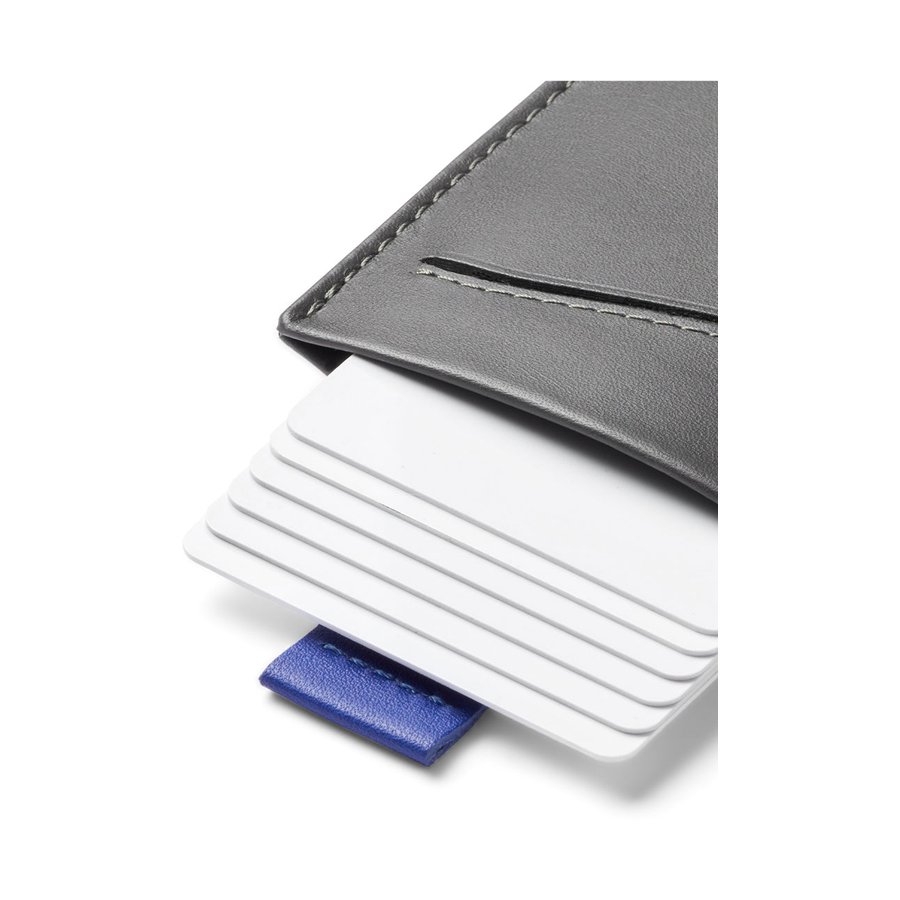 Bellroy Card Sleeve Second Edition Charcoal Cobalt Charcoal Cobalt